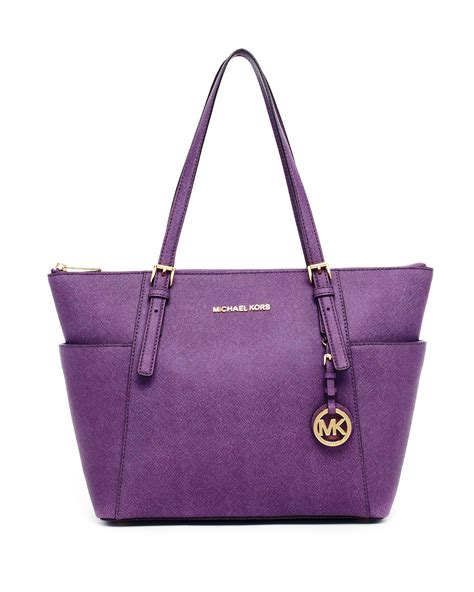 cheap purple michael kors purses|michael kors purple tote bag.